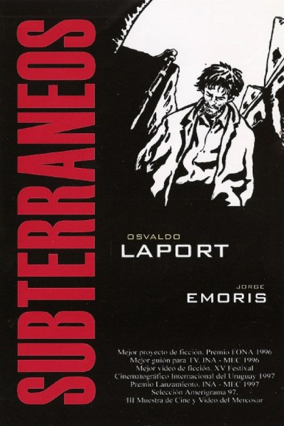 Póster de la película 'Subterráneos' (1996), dirigida por Alejandro Bazzano