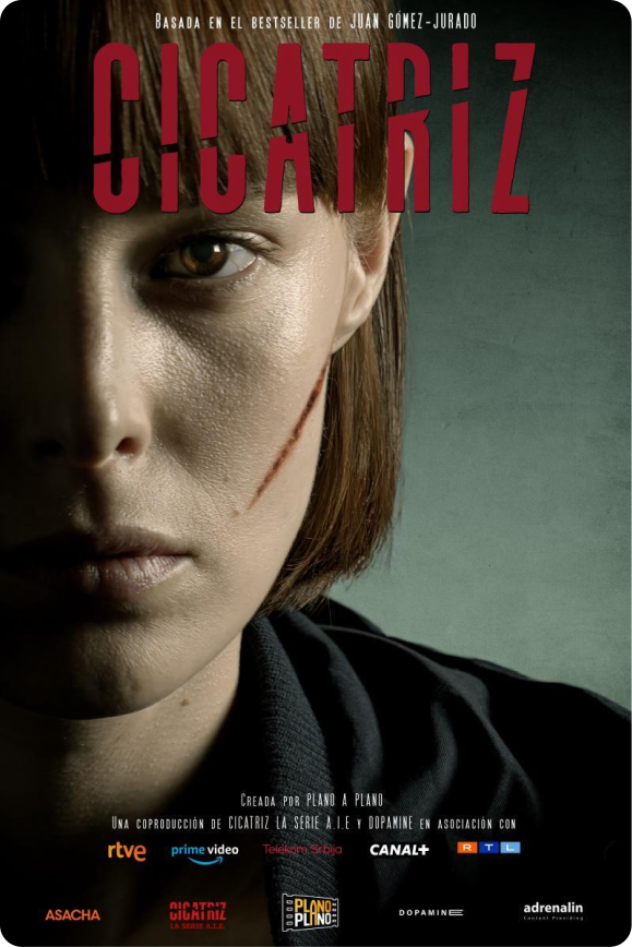 Póster de la serie 'Cicatriz' dirigida por Alejandro Bazzano